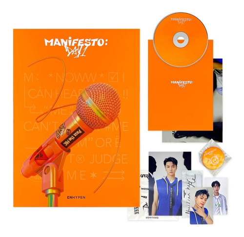 Enhypen Album Manifesto Day 1 Original Nuevo Sellado Corea