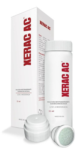 Xerac-ac Antitranspirante Solucion De Uso Topico 35 Ml