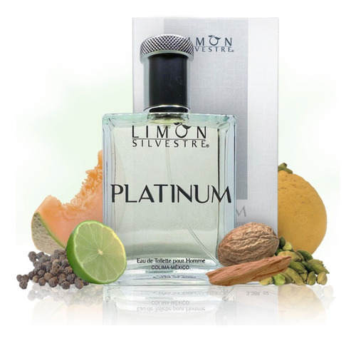 Limón Silvestre Platinum, Eau De Toilette Pour Homme Volumen de la unidad 100 mL