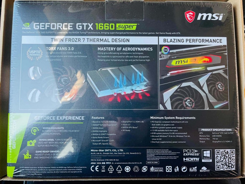 Imagen 10 de 10 de Gtx 1660 Super 6gb