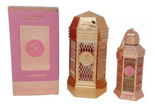 Al Haramain 50 Years Rose Oud Eau De Parfum 100 Ml Unisex