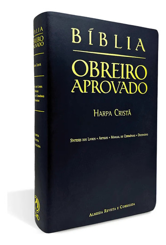 Bíblia Do Obreiro Aprovado Harpa Dicionario Concordância