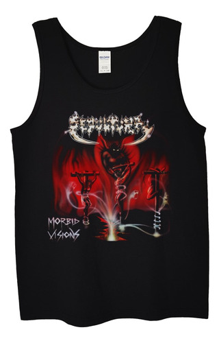 Polera Musculosa Sepultura Morbid Visions Metal Abominatron