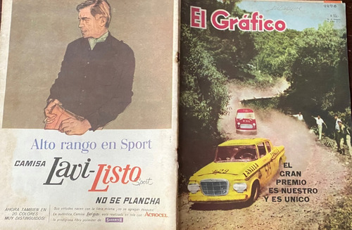  El Gráfico, Fútbol Y Deporte Argentino Nº 2298, 1963, Ag03