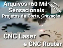 Comprar Mega Pacote +60 Mil Artes Projt Vetores Cnc Laser Cnc Router