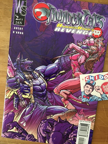 Comic Set - Thundercats Hammer Hand's Revenge Alex Sinclair (Usado)