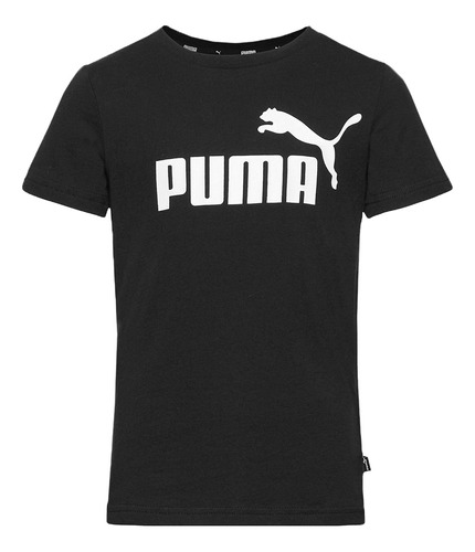 Remera Camiseta Puma Ess Logo Infantil Manga Corta Niño Niña