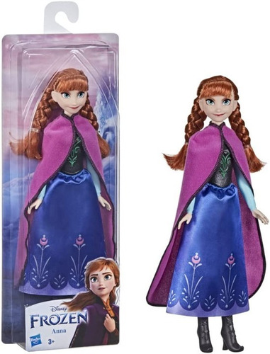 Disney Frozen Muñeca Anna De Moda 