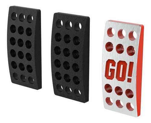 Imagen 1 de 3 de Cubre Pedales Deportivos Con Acel Go! Collino Pedalera Cuota