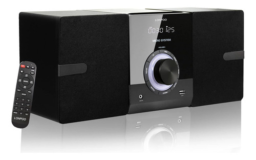 Sistema Estéreo Compacto 30w Cd Bluetooth Usb Radio Fm Aux