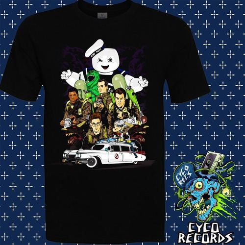 Ghostbusters Ecto 1 - Peliculas De Culto - Polera- Cyco Reco