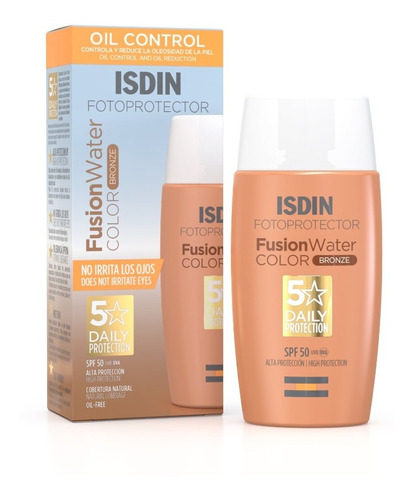 Isdin Fotoprotector 50 Fusion Water Color Bronze Oil Control