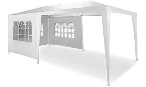 Toldo De Fiesta 6x3 Con 4 Paredes Blanco