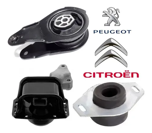 3 Coxim Motor E Câmbio Peugeot 307 2.0 16v / Citroen C4 2.0 3 Coxim Motor E Câmbio Peugeot 307 2.0 16v / Citroen C4 2.0