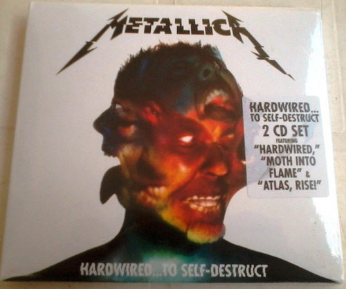 Digipak 2 Cds Metallica - Hardwired..to Self-destruct Heavy (Usado)