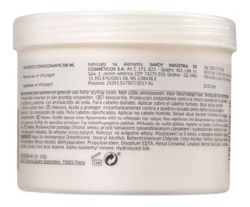 Máscara Capilar Reconstrutora Wella Fusion - 500ml