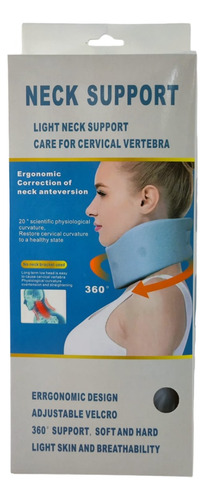 Cuello Soporte Universal Ortopédico Ajustable Transpirable