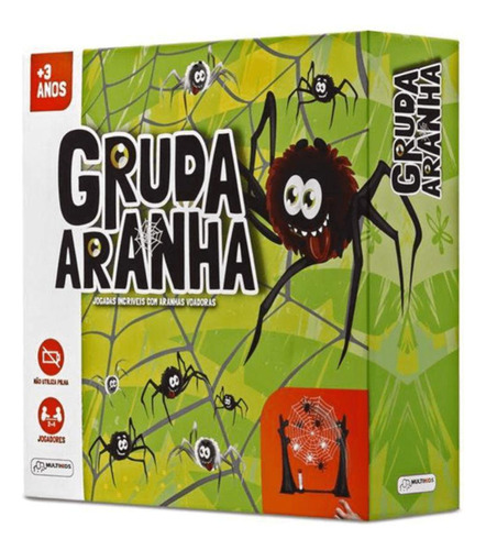 Jogo Gruda Aranha - Multikids