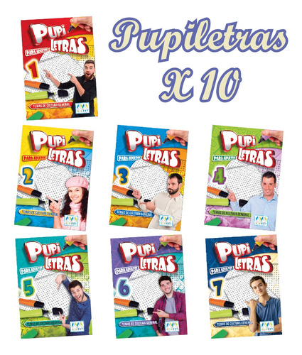 Pupiletras Para Niños, Jóvenes Y Adultos - 10 Revistas