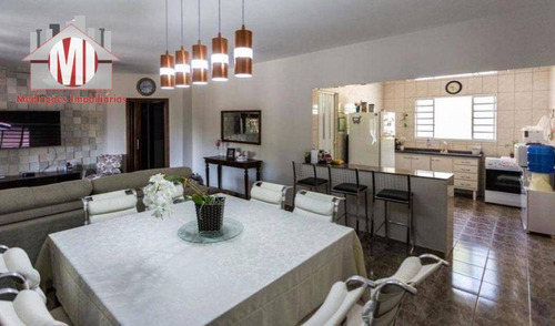 Imagem 5 de 15 de Chácara Maravilhosa, Com Escritura, 3 Dormitórios, Piscina, Pomar, Salão De Jogos, À Venda, 1100 M² Por R$ 750.000 - Zona Rural - Pinhalzinho/sp - Ch0822