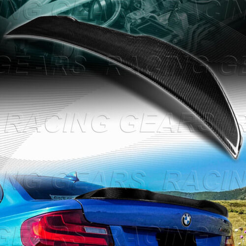 Psm Style Real Carbon Fiber Trunk Spoiler Fit 14-21 Bmw  Mmi