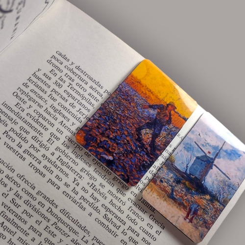 Separadores Magnéticos De Libros Colección Vincent Van Gogh