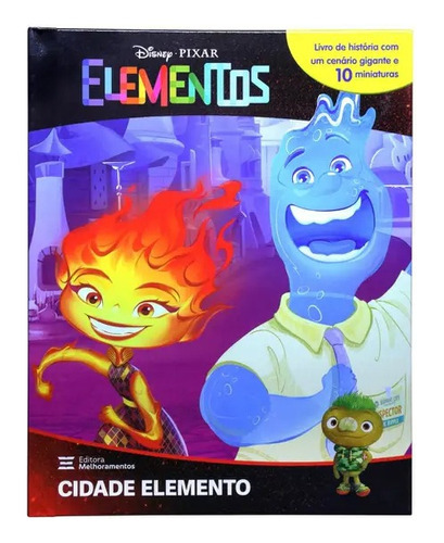 Elementos: Cidade Elemento, De Disney. Série Elementos, Vol. 1. Editora Melhoramentos, Capa Dura, Edição 1 Em Português, 2023