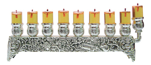 Menorah/candelabro Ner Mitzvah.silver