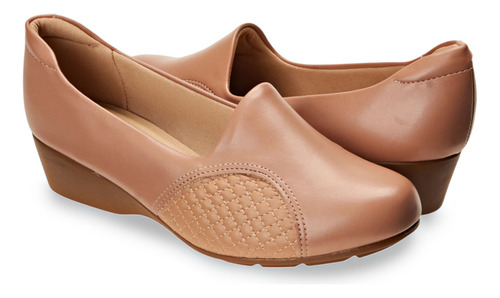 Sapato Feminino Salto Anabela Ultraconforto Modare