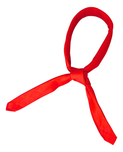 Pañuelo Gaucho Cuello Liso Rojo Liso Único