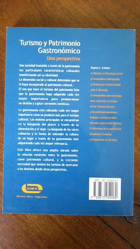 Imagen 2 de 4 de Turismo Y Patrimonio Gastronómico - Regina G. Schlüter