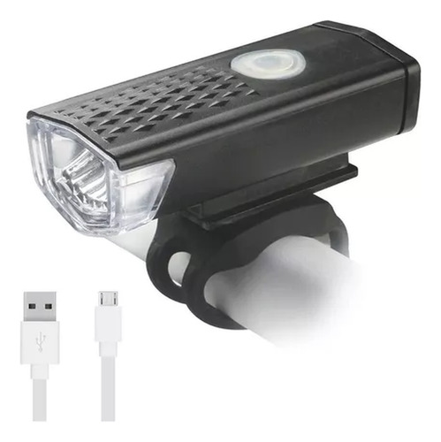 Kit Focos Bicicleta Scooter Delantera Y Trasera Recargable