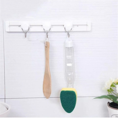 Esponja De Cocina C/mango Dispenser Detergente Oferta Nuevo