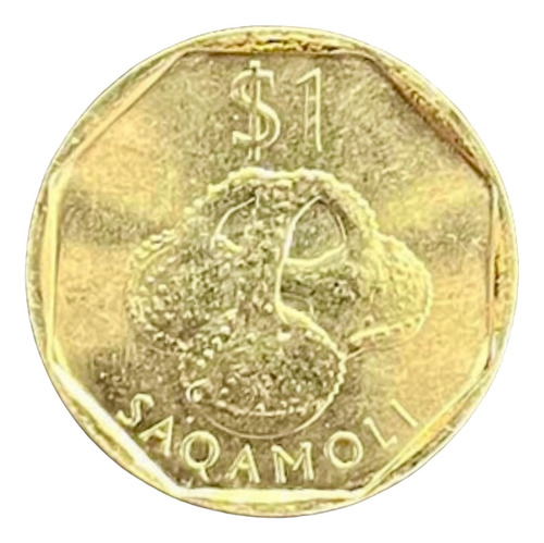 Fiji - 1 Dólar - Año 2010 - Km #123 - Saqamoli