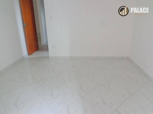 Apartamento Com 2 Dormitórios À Venda, 87 M² Por R$ 568.000,00 - Canto Do Forte - Praia Grande/sp - Ap2010