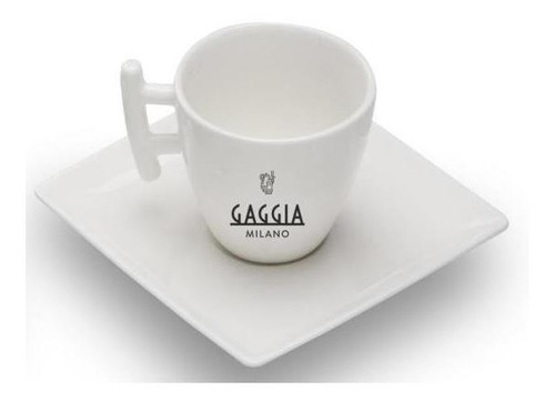 Imagem 1 de 1 de Conjunto Com 2 Xícaras E Pires - Gaggia