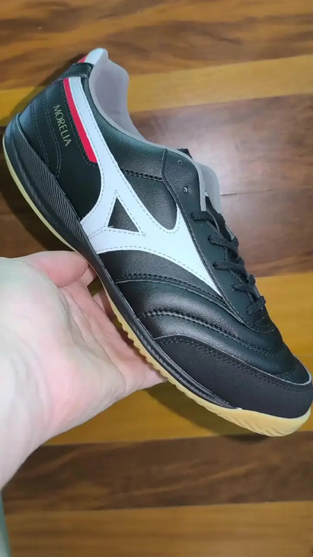 Chuteira Mizuno Morelia Sala Pro Indoor Couro Futsal Salão