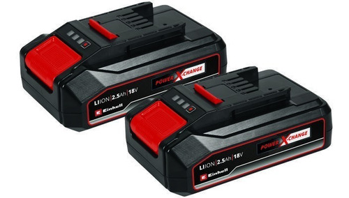 Batería 18v 2.5ah Power X-change Einhell Pack X 2 Unidades