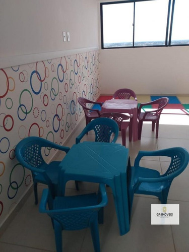 Imagem 12 de 21 de Apt Novo, Barro Duro, Varanda 3 Quartos, 1 Suíte, Lazer Completo A Partir 200mil! - 756