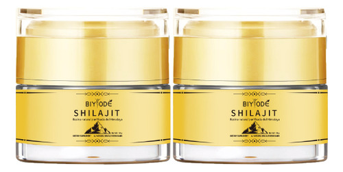 Kit 2 Suplemento Himalayan Gold Grade Shilajit de 50g Biyode