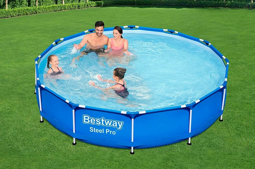 Imagen 6 de 9 de Pileta Estructural Bestway 56681 Capacidad 6473 Litros 3.66m