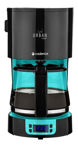 Cafeteira Cadence Urban Inspire CAF700 automática preta de filtro 110V