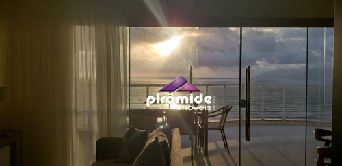 Imagem 2 de 30 de A Cobertura Dos Seus Sonhos, Vista Mar Total, 3 Dormitórios / 2 Suítes À Venda, 184 M² Por R$ 2.500.000 Frente À Linda Praia Indaiá, Caraguatatuba/sp - Co0153