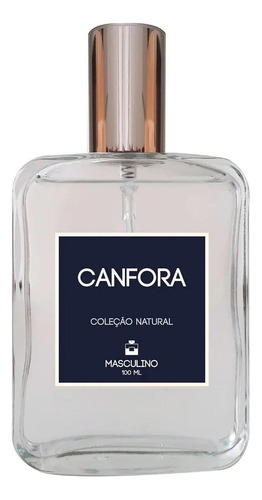 Perfume Especiado Com Óleo Essencial De Canfora - 100ml