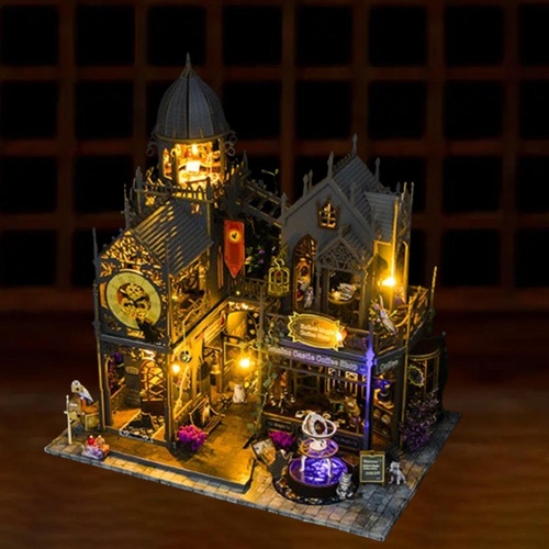 Kit De Casa De Muñecas Diy, Casa De Muñecas En Miniatura