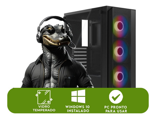 Pc Gamer Intel I5 3470 Radeon Rx 550 4gb Ram 8gb Ssd 240gb