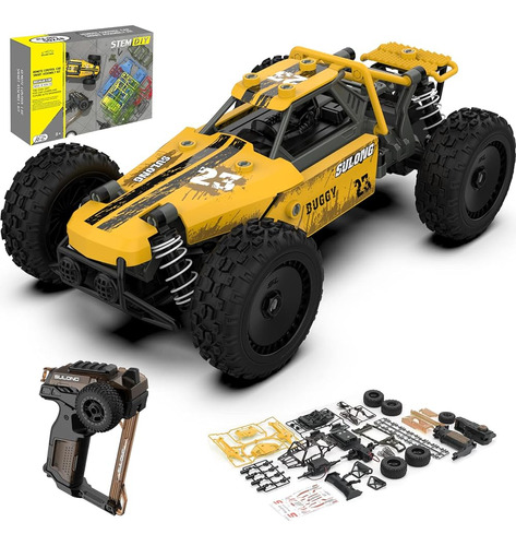 1/18 Rc Building Car, 2.4ghz Remote Control Car Diy Rc Build