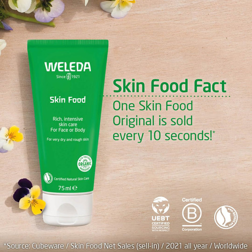 Crema Corporal Weleda Skin Food Original 75ml Ultra-rich