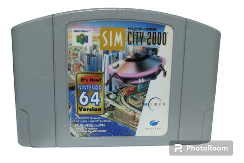 Juego De Nintendo 64 Sim City 2000