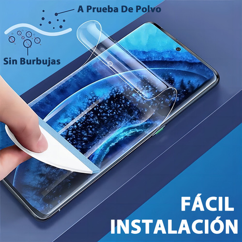 USDILU Mica protector para Samsung Galaxy S10 Lite hidrogel Hd transparente película Tpu resistente a arañazos antihuellas flexible fácil instalación sin burbujas 2 unidades